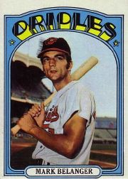 1972 Topps Baseball Cards      456     Mark Belanger